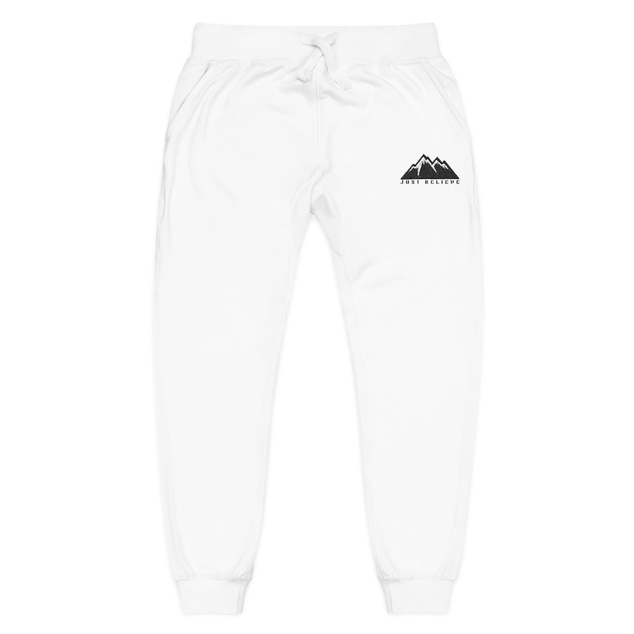 Just Believe Fleece Sweatpants — Cozy Pink Joggers