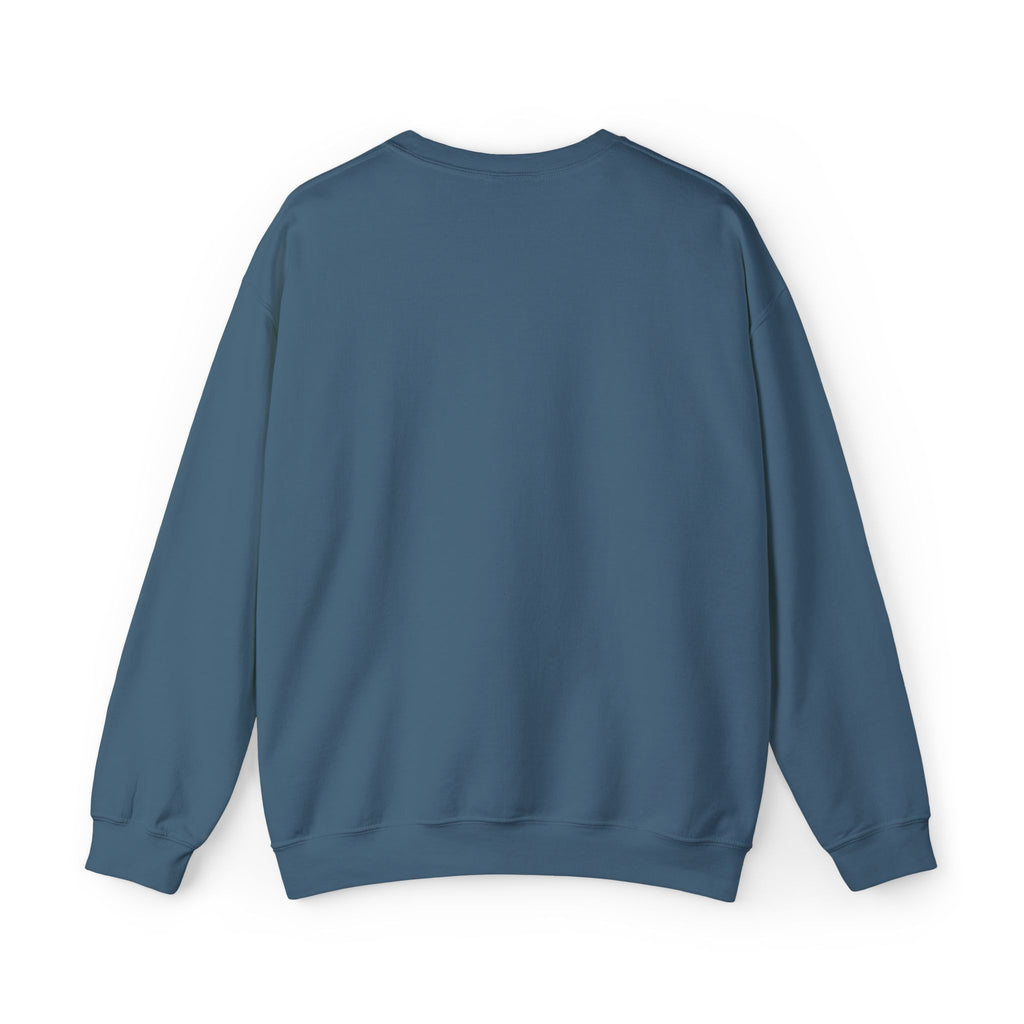 Just Believe Mountain Ridge Crewneck Sweatshirt — Adventure Graphic "Love Believe"
