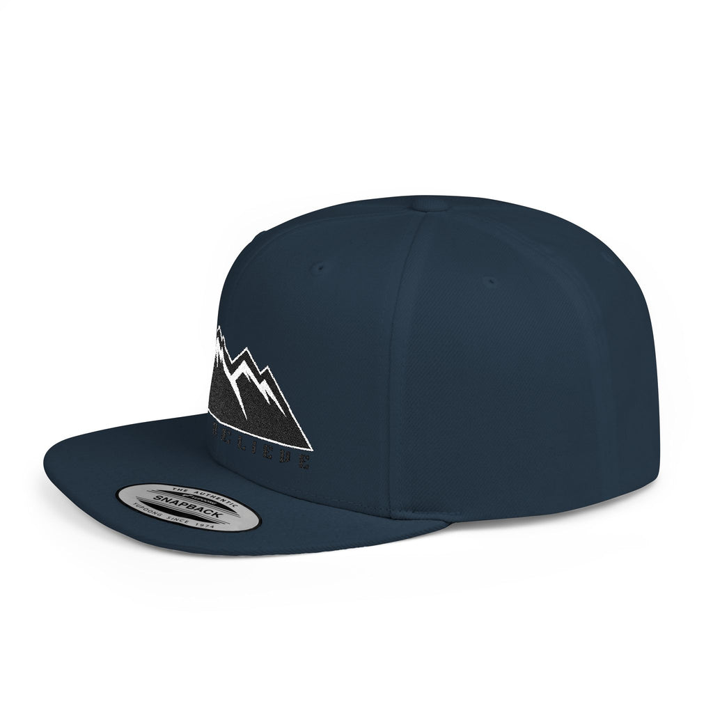 'Just Believe' Snapback Hat – Embroidered Flat Bill Cap