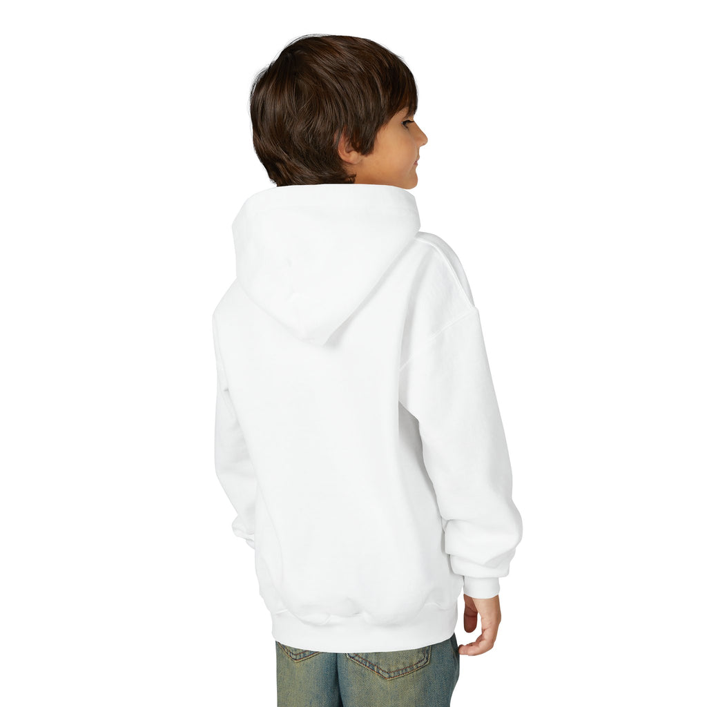 JustBelieve Hoodie Youth Hooded Sweatshirt | Inspirational Faith Design