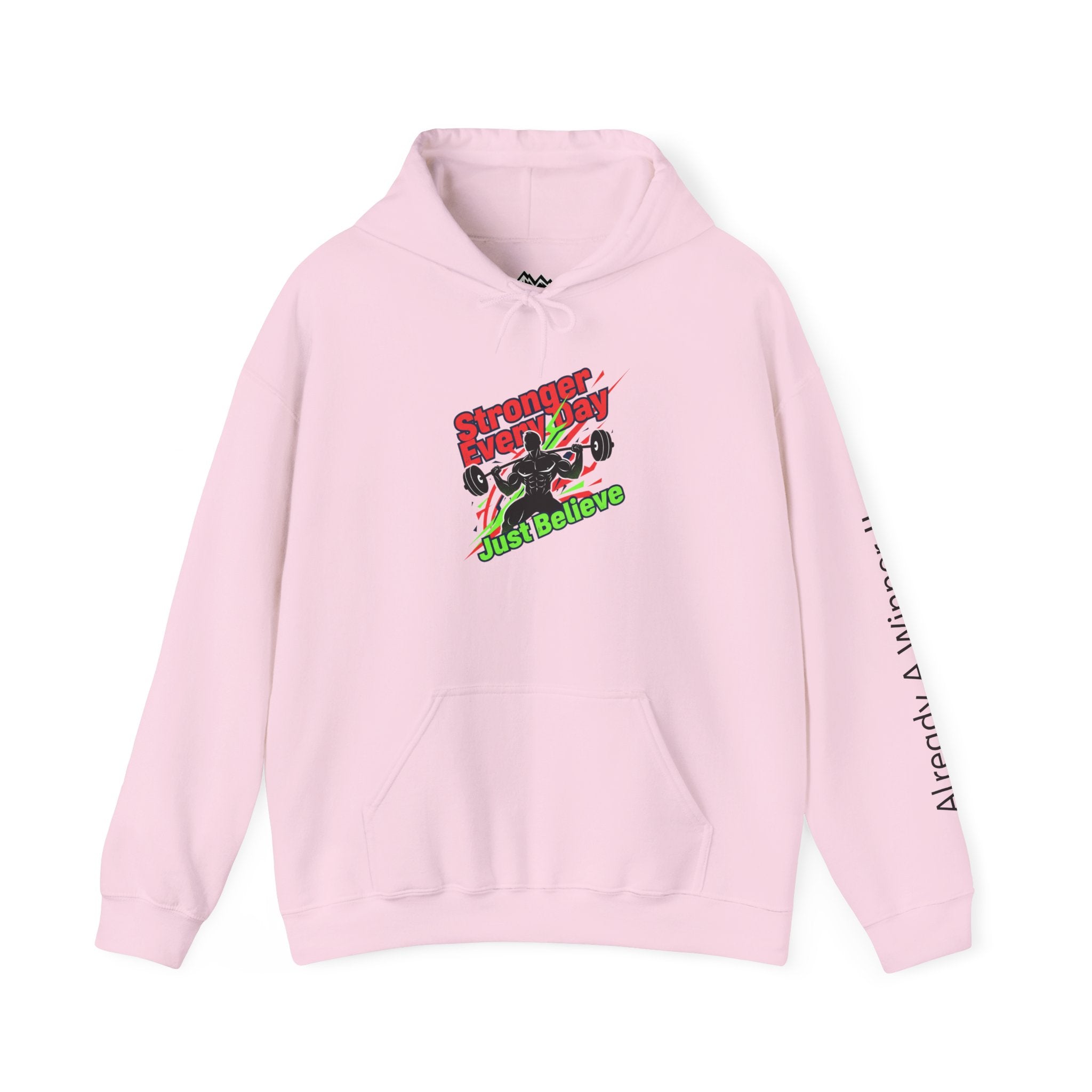 Just Believe Gym Motivation Hoodie | fitness shirt, active wear
