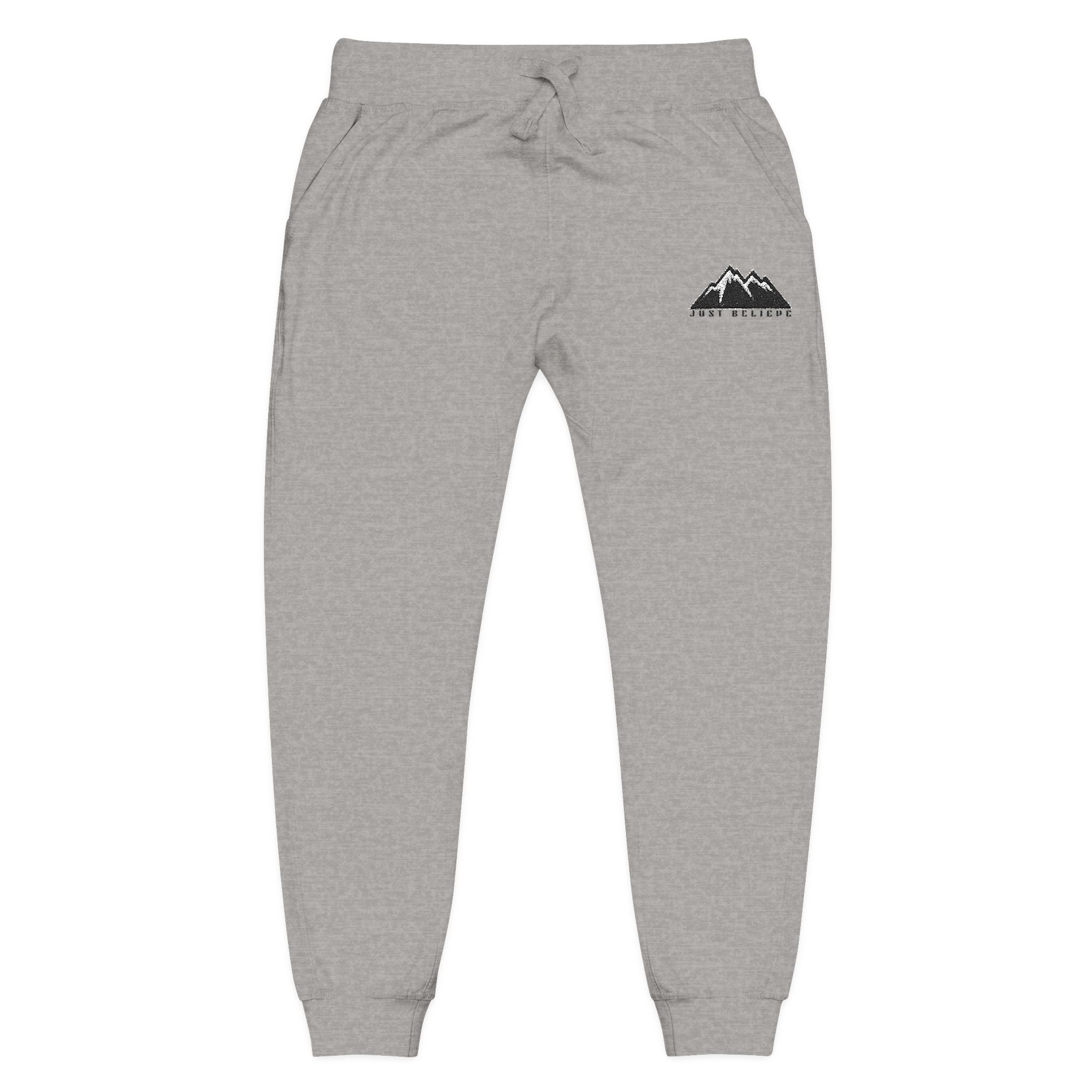 Just Believe Fleece Sweatpants — Cozy Pink Joggers