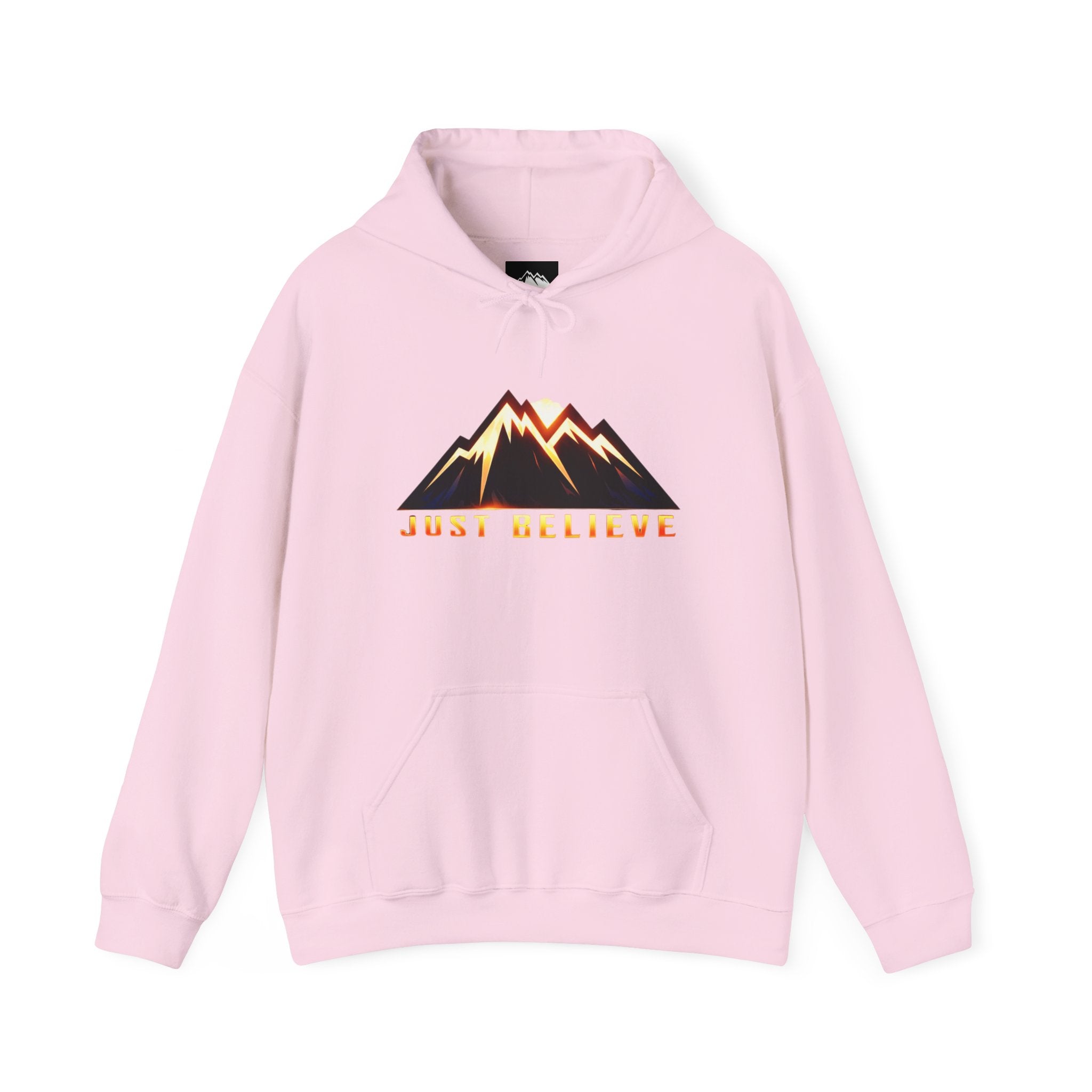 Just Believe  Hoodie — Inspirational Outdoor Graphic Sweatshirt