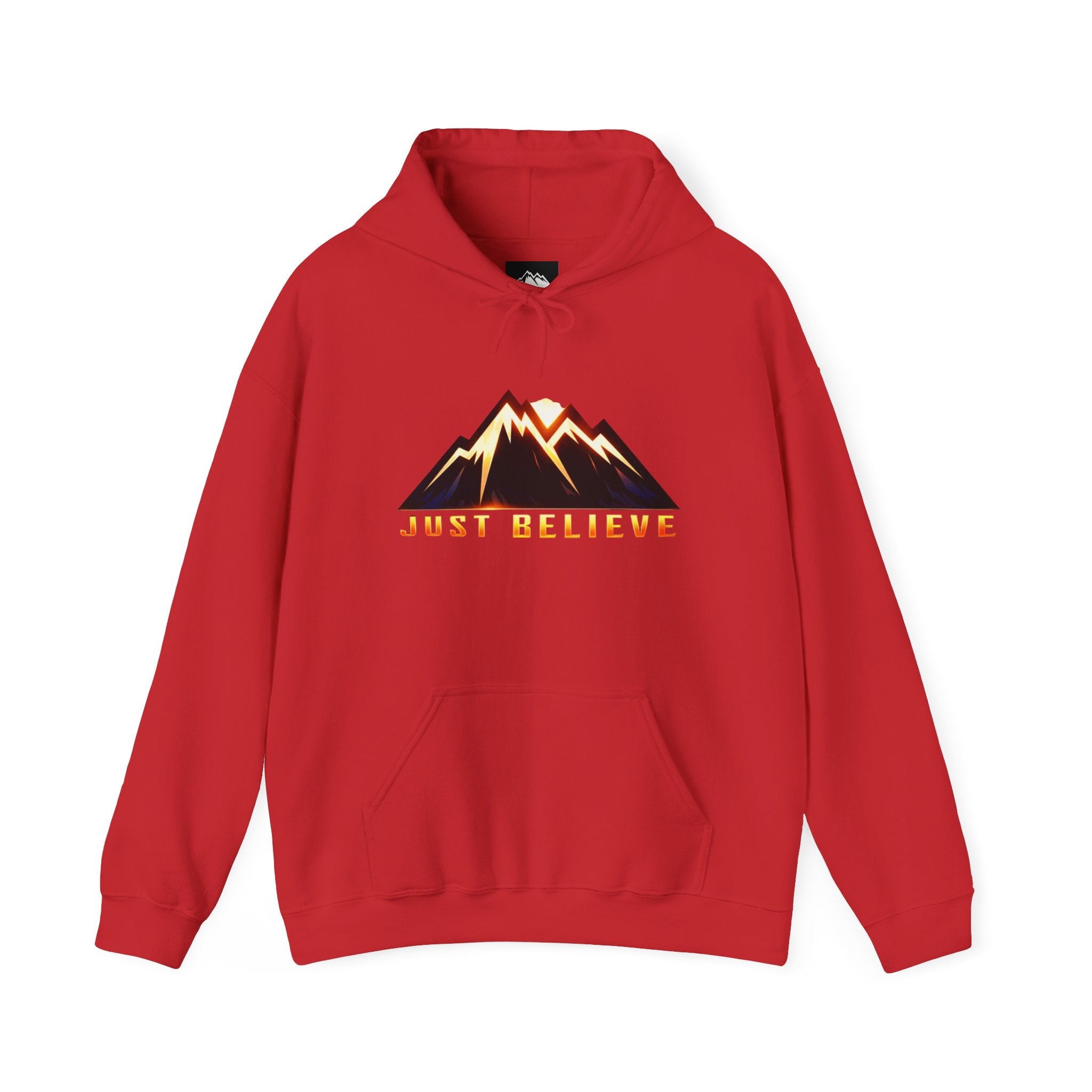 Just Believe  Hoodie — Inspirational Outdoor Graphic Sweatshirt