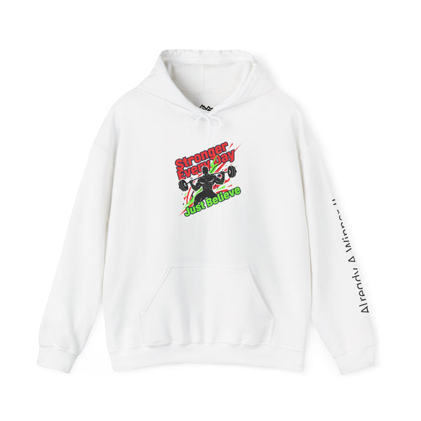 Just Believe Gym Motivation Hoodie | fitness shirt, active wear