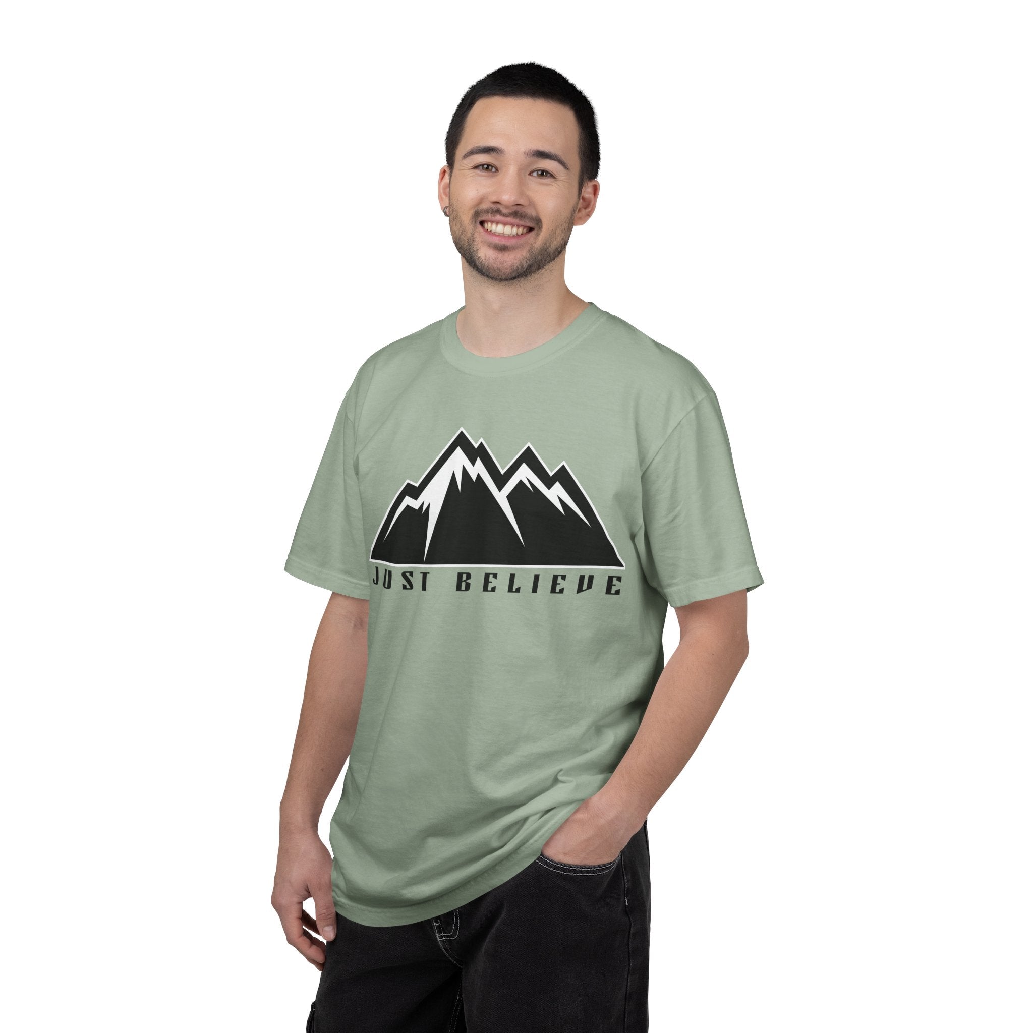 Just Believe Unisex Garment-Dyed T-shirt