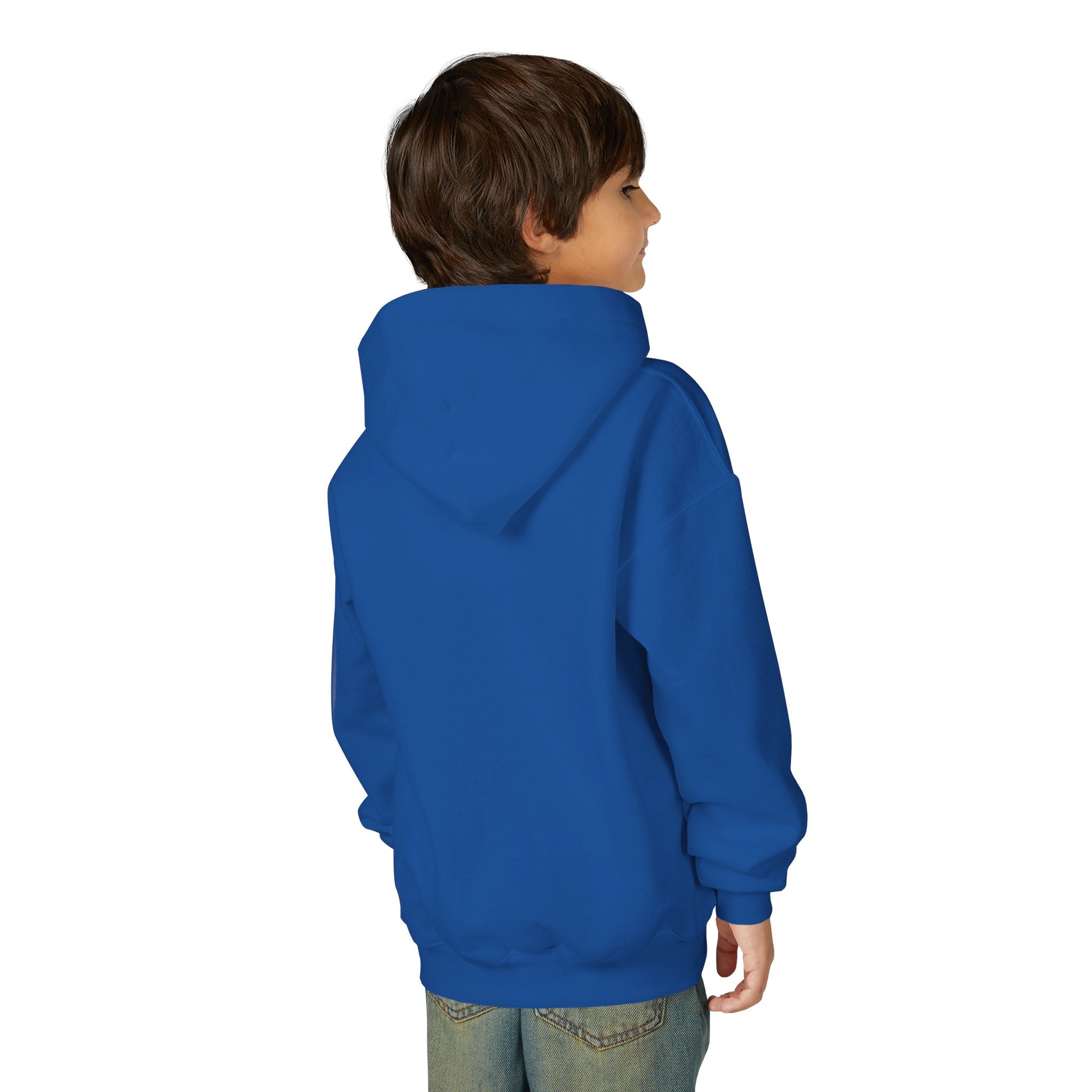 JustBelieve Hoodie Youth Hooded Sweatshirt | Inspirational Faith Design