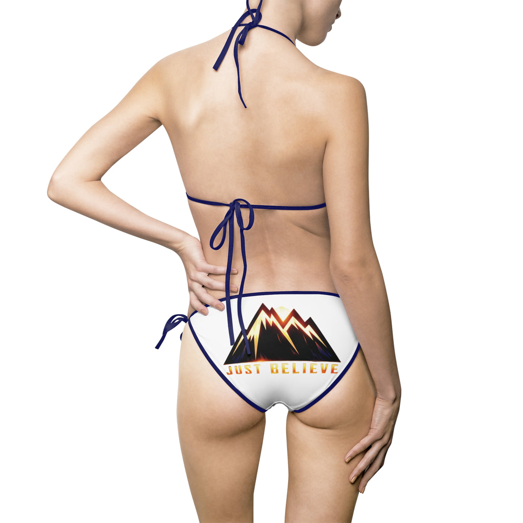 Just Believe  Women's Tie-Side Bikini