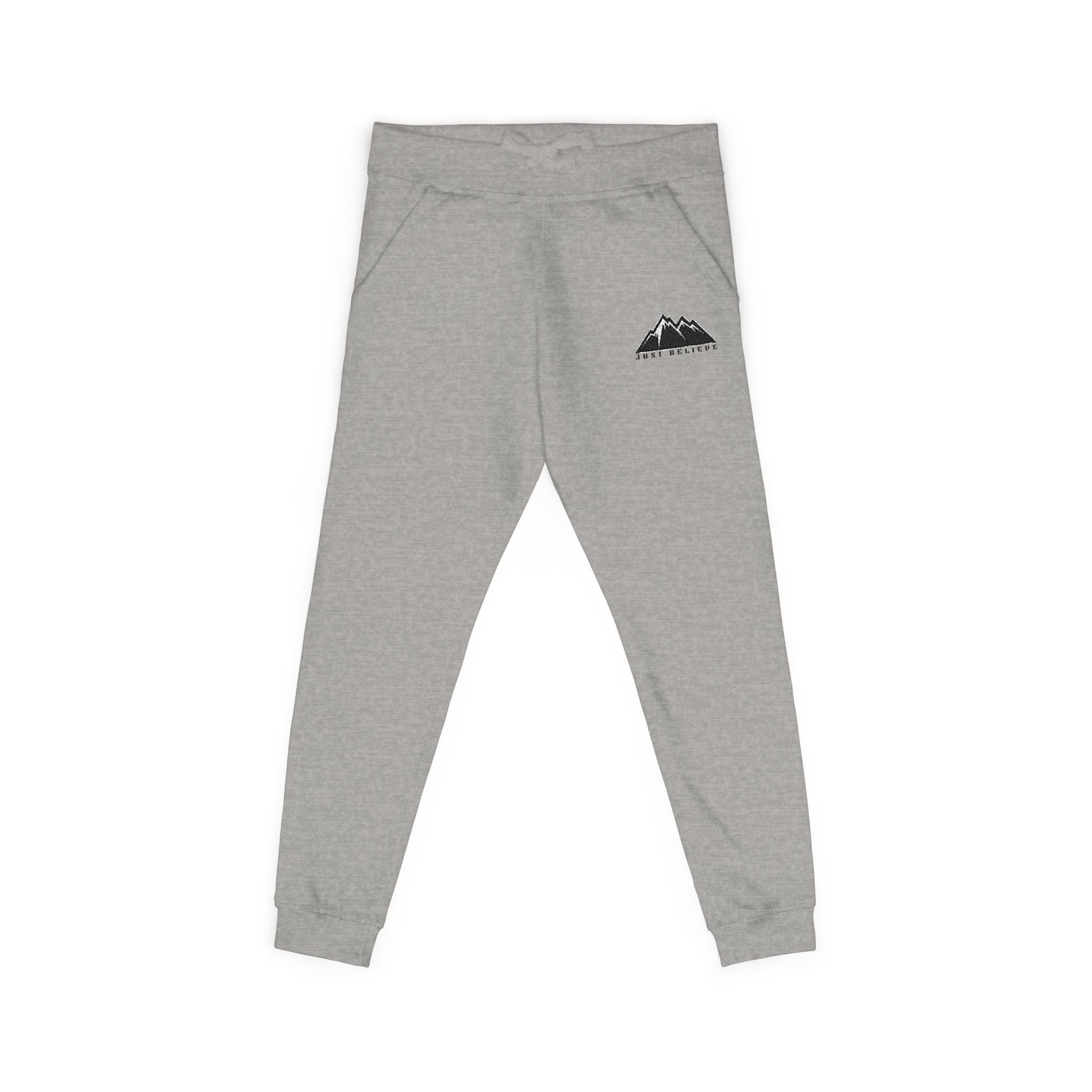 Just Believe Fleece Sweatpants — Cozy Pink Joggers