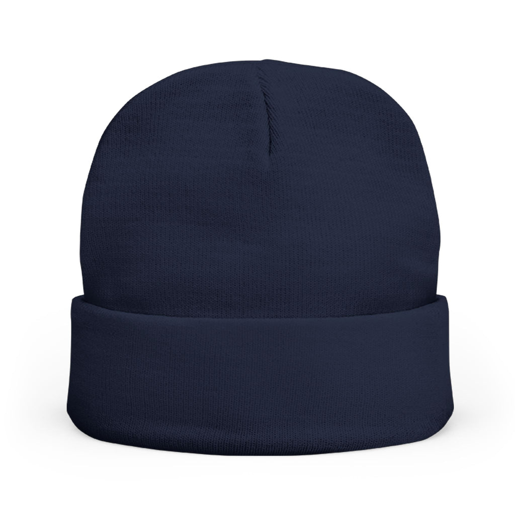 Beanie — Embroidered Mountain "Just Believe" Knit Cap