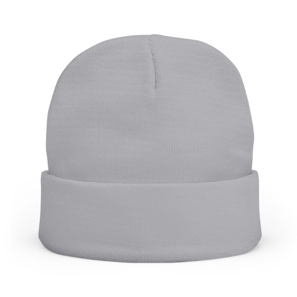 Beanie — Embroidered Mountain "Just Believe" Knit Cap