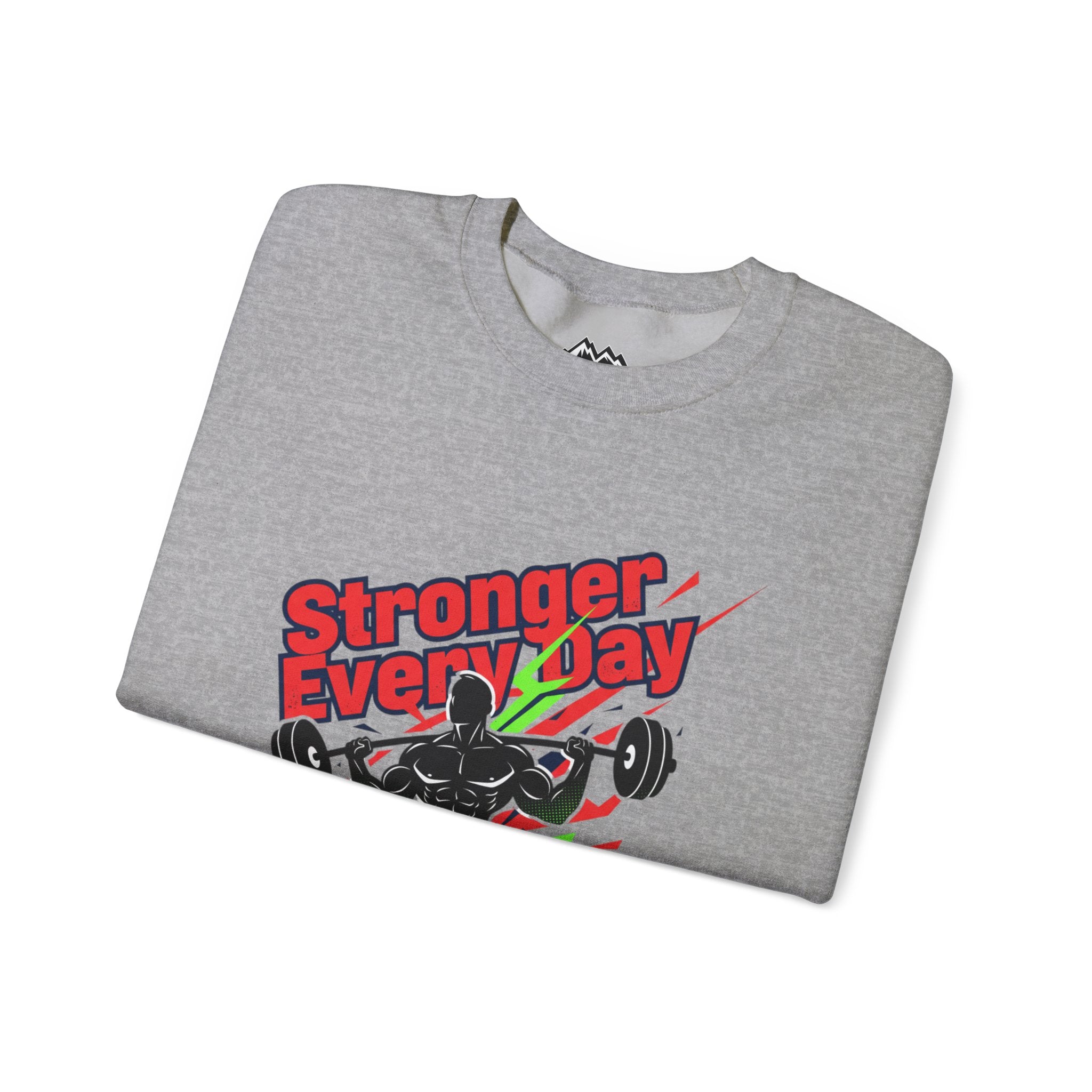 Just Believe Stronger Every Day Sweatshirt | gym motivation, active wear