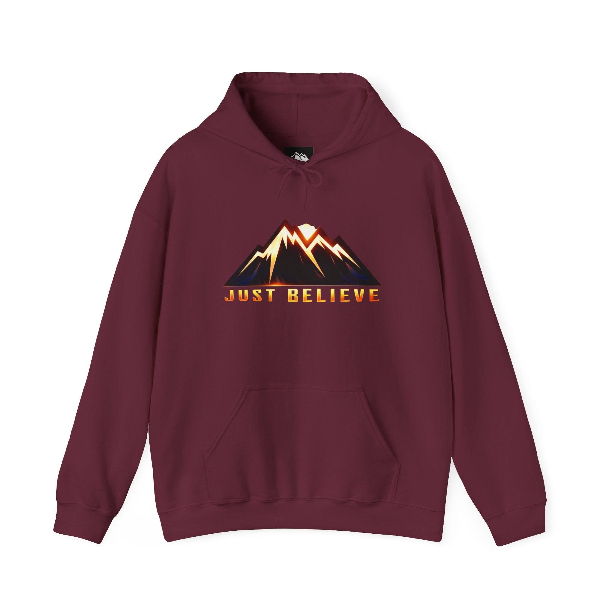 Just Believe  Hoodie — Inspirational Outdoor Graphic Sweatshirt