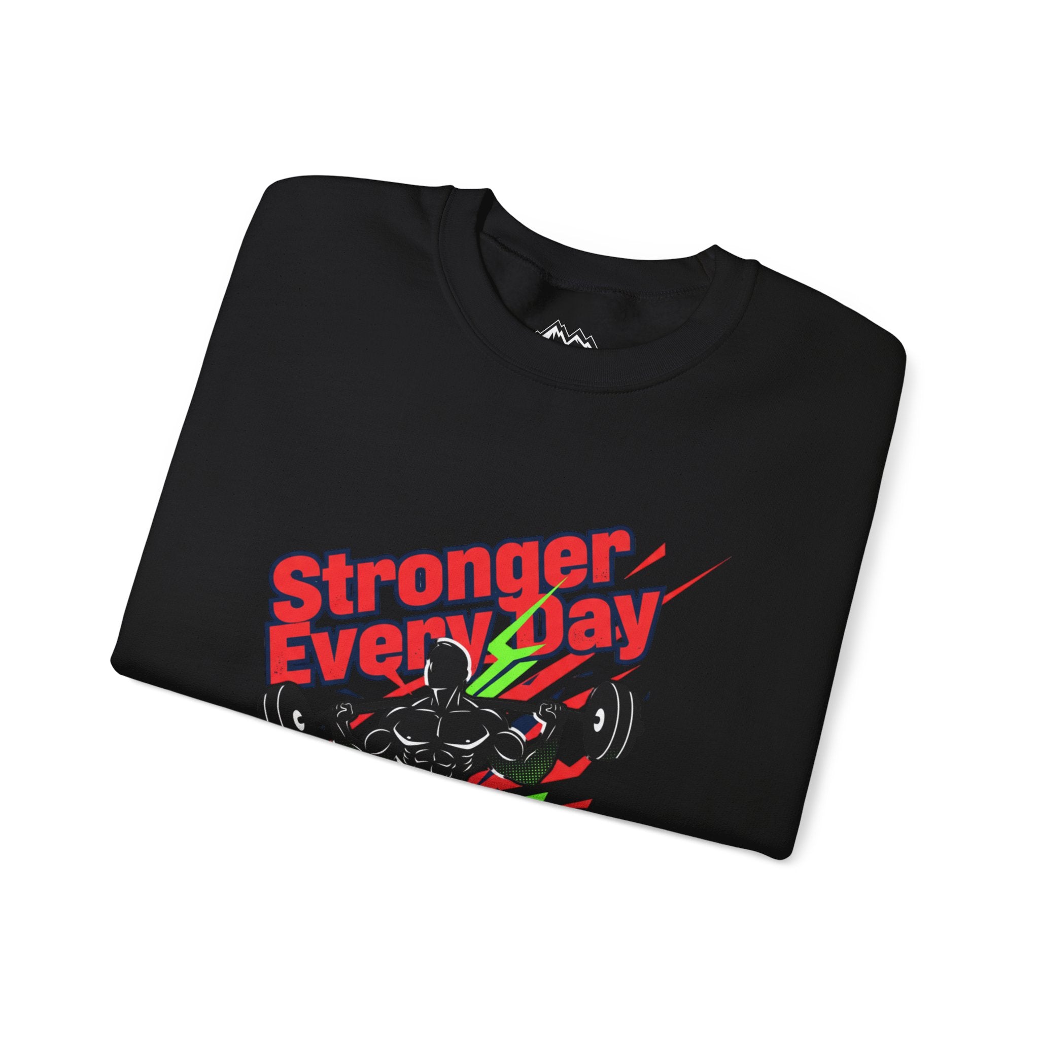 Just Believe Stronger Every Day Sweatshirt | gym motivation, active wear