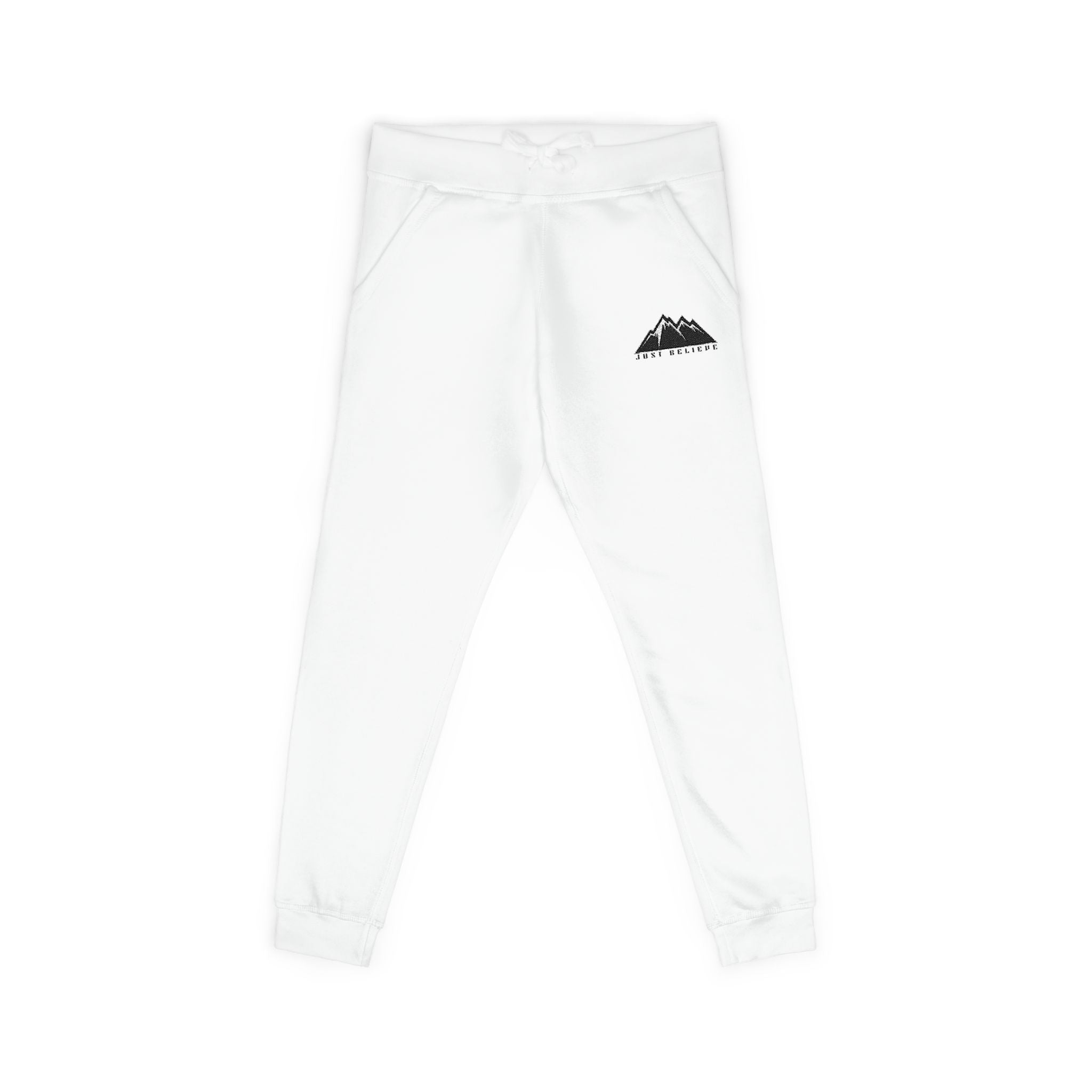 Just Believe Fleece Sweatpants — Cozy Pink Joggers
