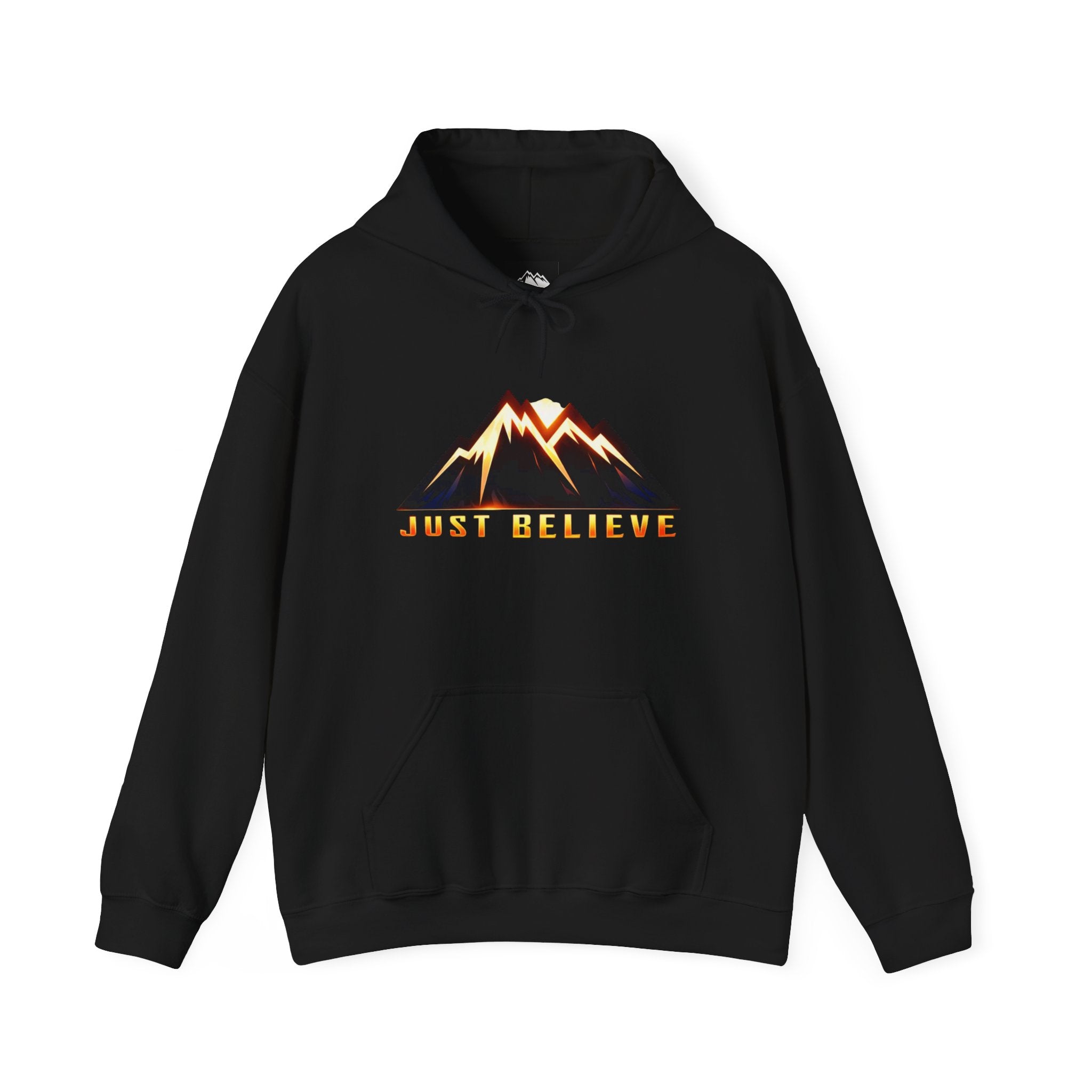 Just Believe  Hoodie — Inspirational Outdoor Graphic Sweatshirt