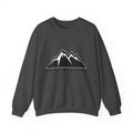 Just Believe Mountain Crewneck Sweatshirt — Inspirational Outdoor Graphic Sweatshirt