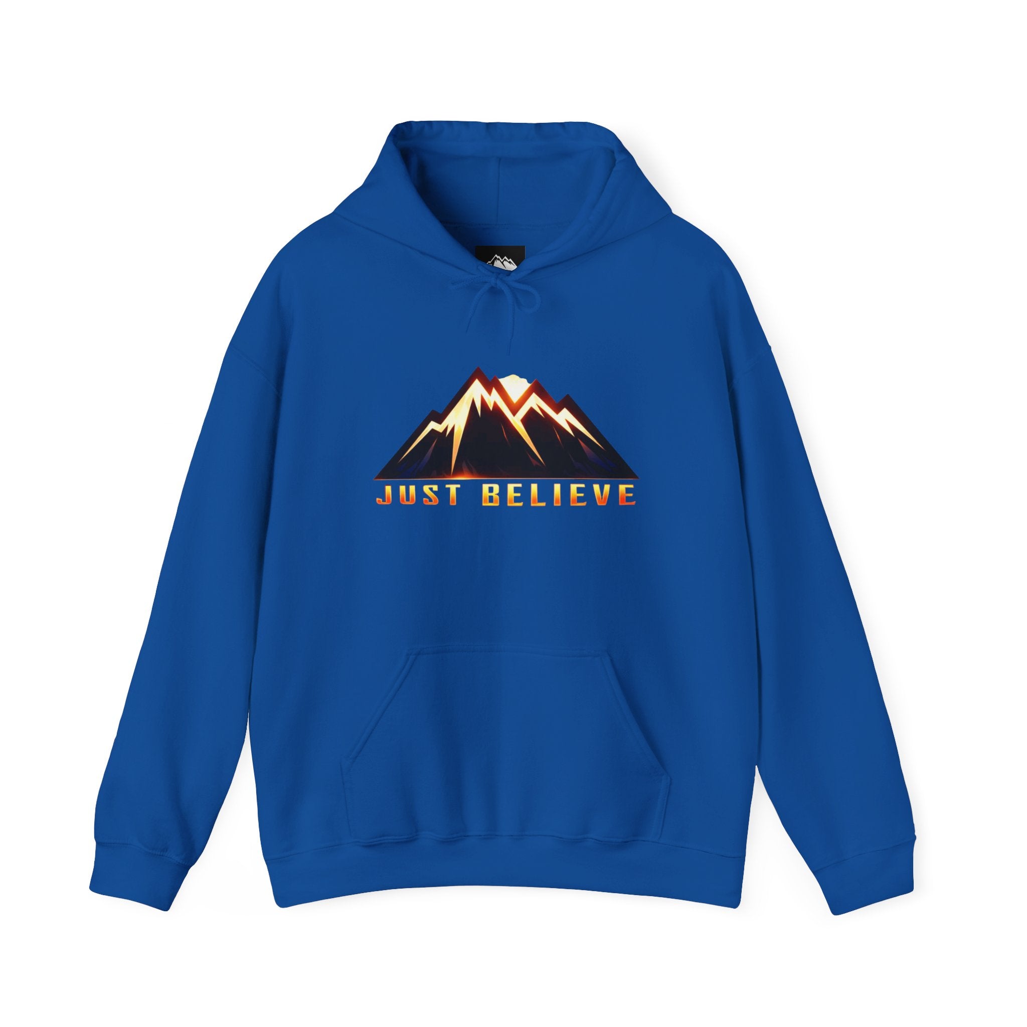 Just Believe  Hoodie — Inspirational Outdoor Graphic Sweatshirt