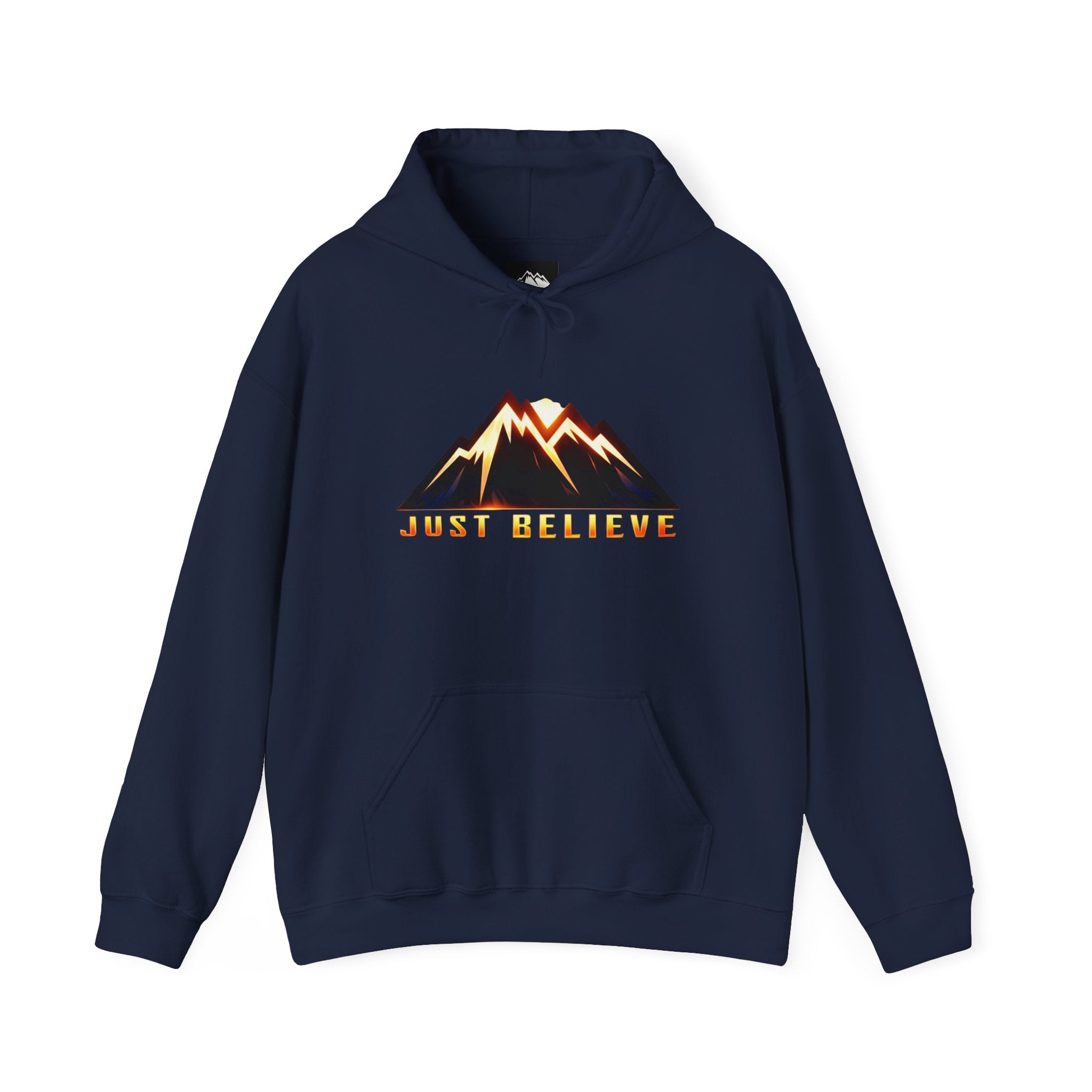 Just Believe  Hoodie — Inspirational Outdoor Graphic Sweatshirt