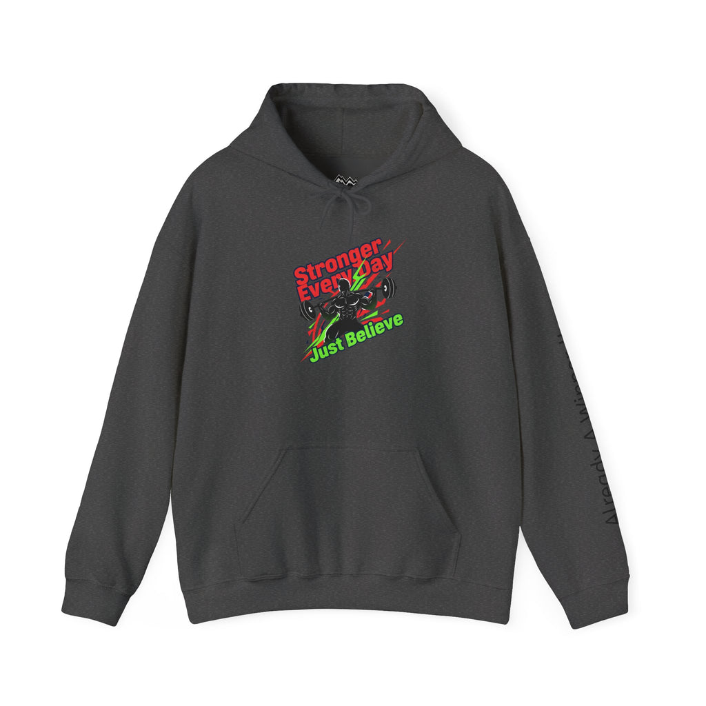 Just Believe Gym Motivation Hoodie | fitness shirt, active wear