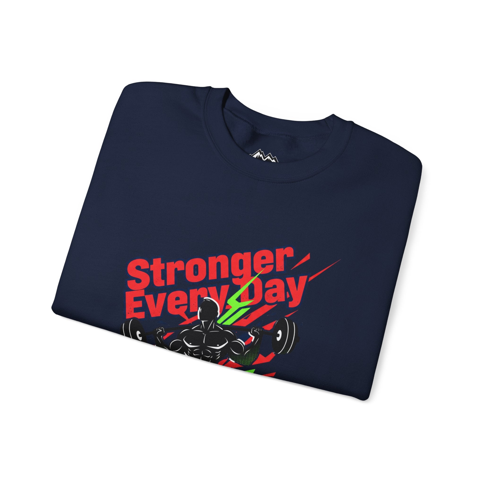 Just Believe Stronger Every Day Sweatshirt | gym motivation, active wear