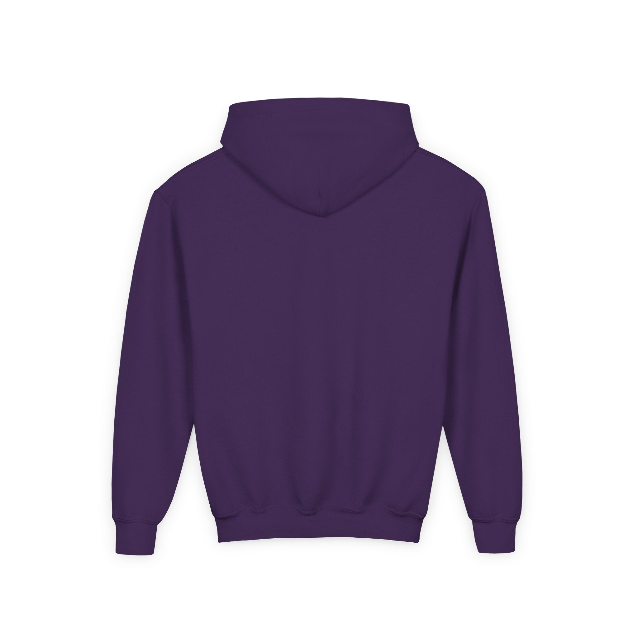 Youth Hoodie - Mountain Logo "Just Breathe" Minimal Outdoor Pullover