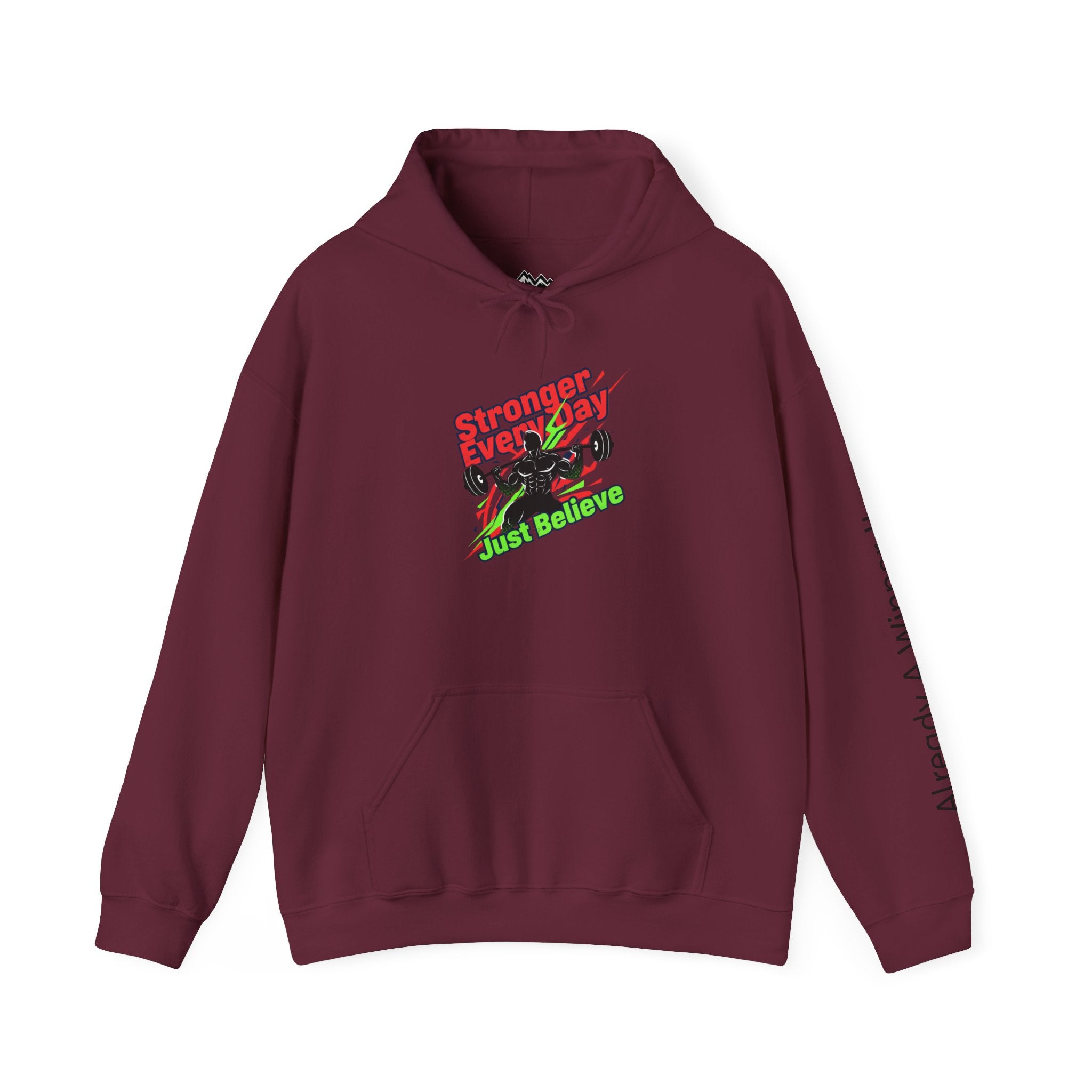 Just Believe Gym Motivation Hoodie | fitness shirt, active wear