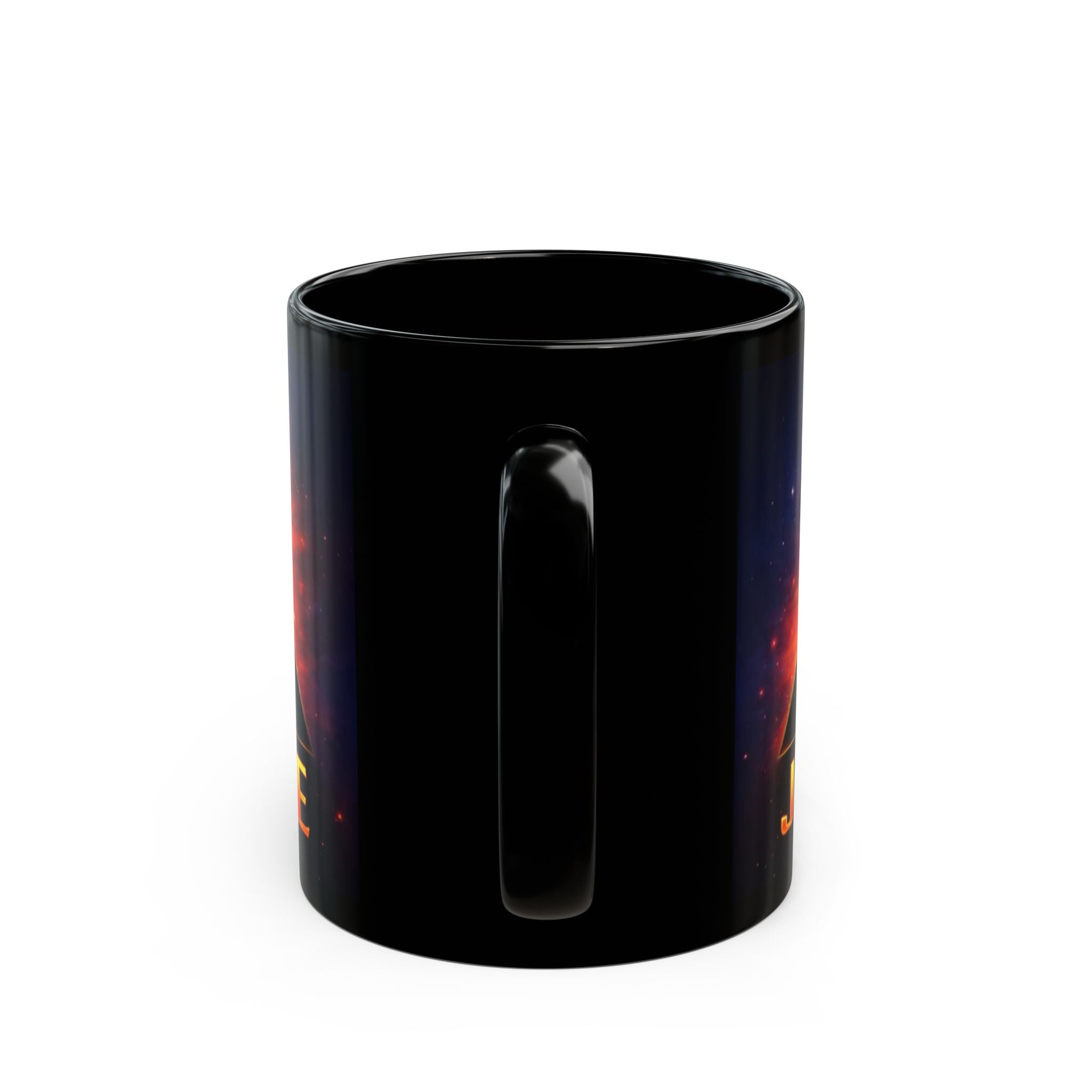 Just Believe Black Mug — Inspirational 11oz & 15oz Coffee Cup