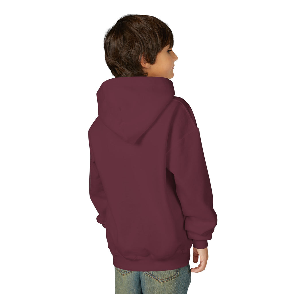 JustBelieve Hoodie Youth Hooded Sweatshirt | Inspirational Faith Design