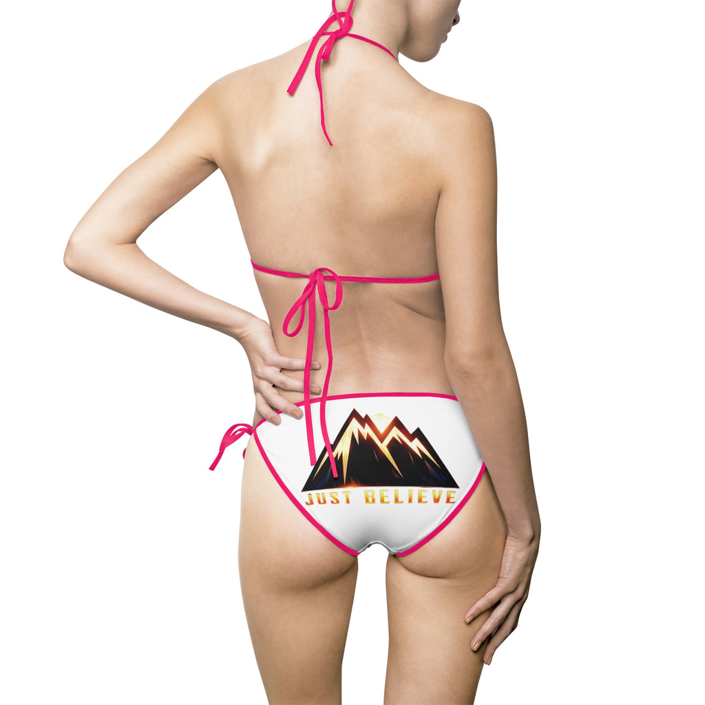 Just Believe  Women's Tie-Side Bikini