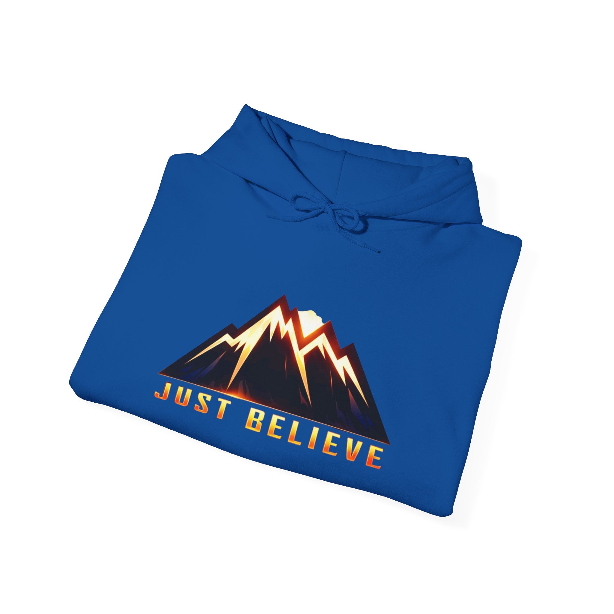 Just Believe  Hoodie — Inspirational Outdoor Graphic Sweatshirt
