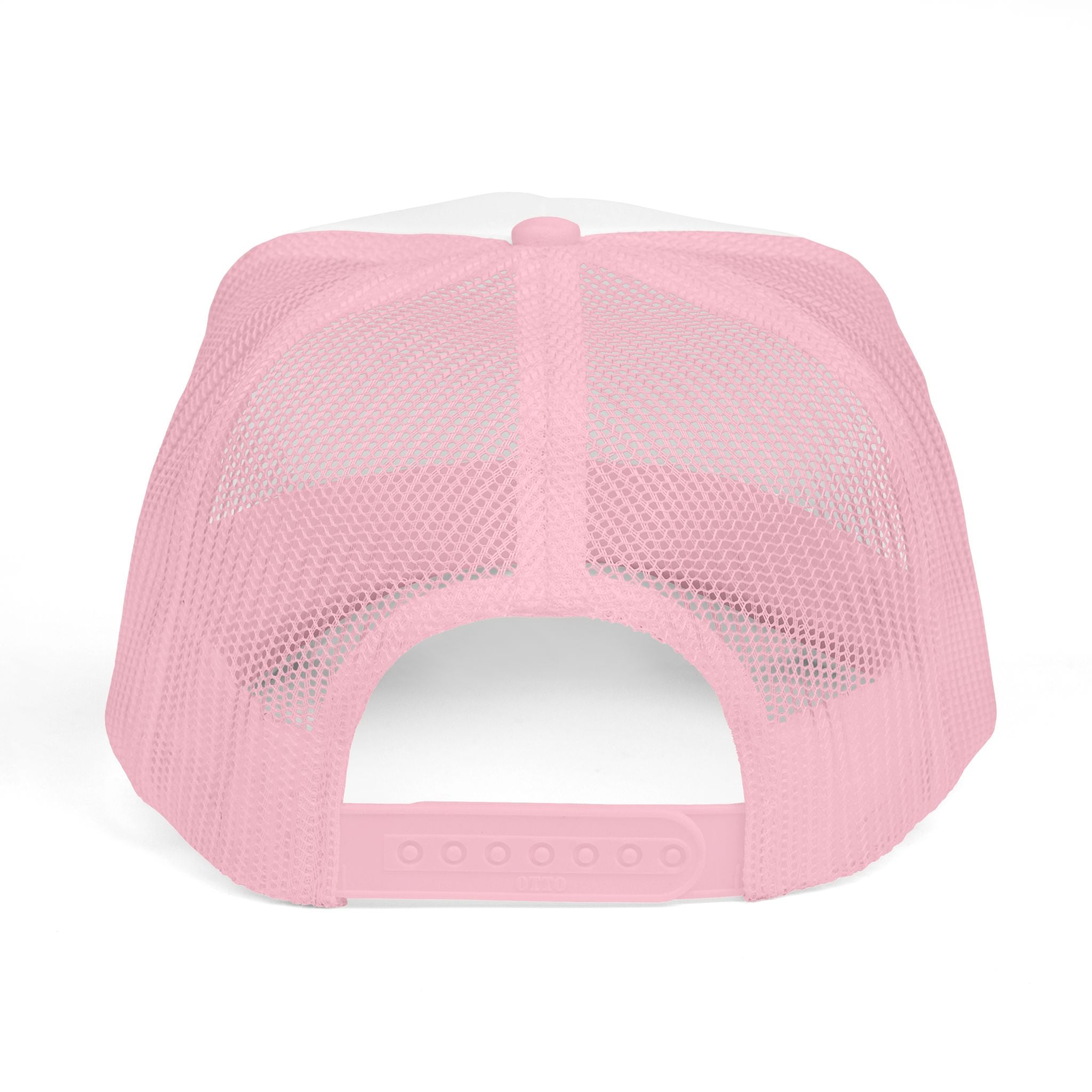 Just Believe Embroidered Trucker Hat — Foam Mesh Cap
