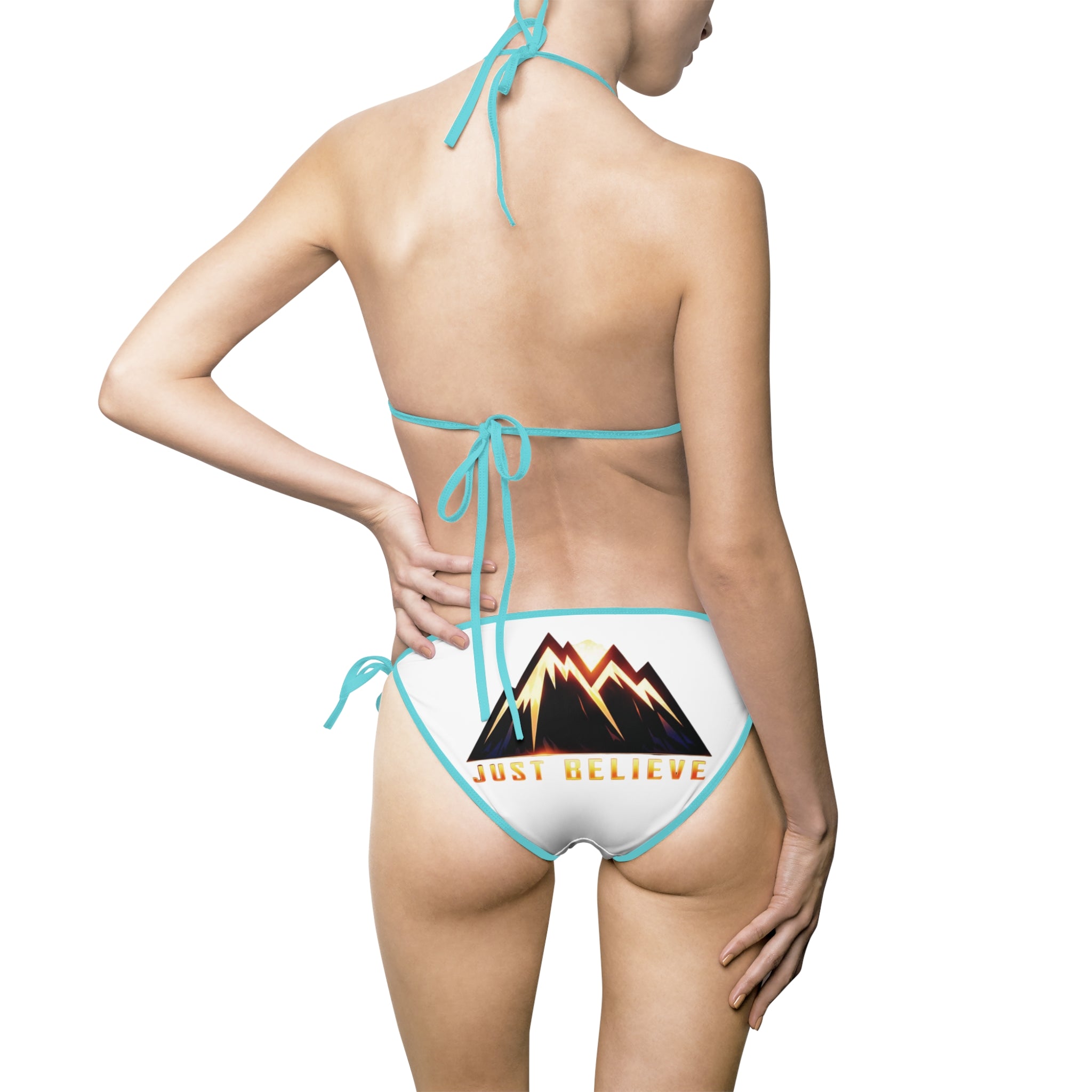 Just Believe  Women's Tie-Side Bikini