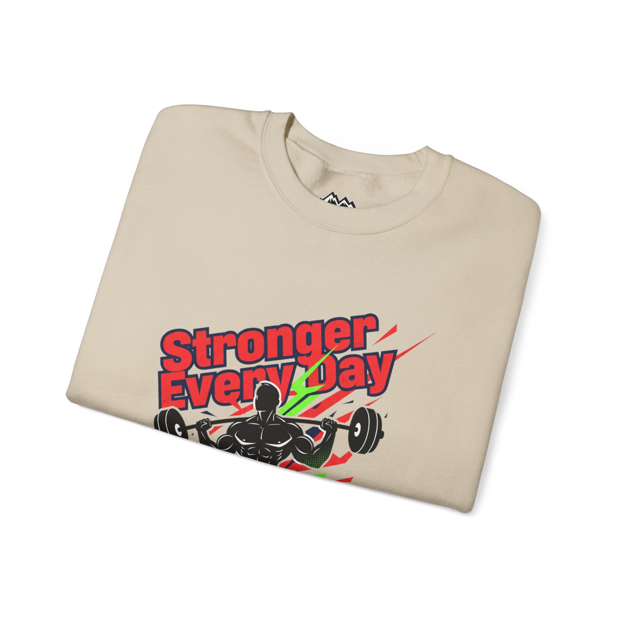 Just Believe Stronger Every Day Sweatshirt | gym motivation, active wear