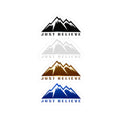 Just Believe Stickers — Inspirational Kiss-Cut Outdoor Decal Set