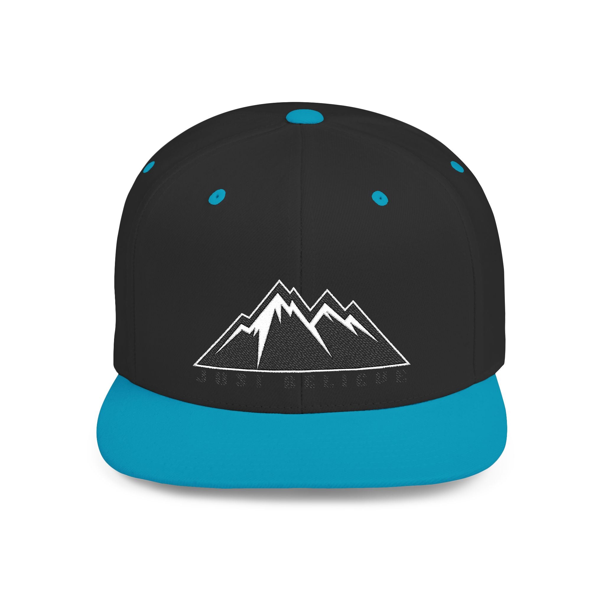 'Just Believe' Snapback Hat – Embroidered Flat Bill Cap