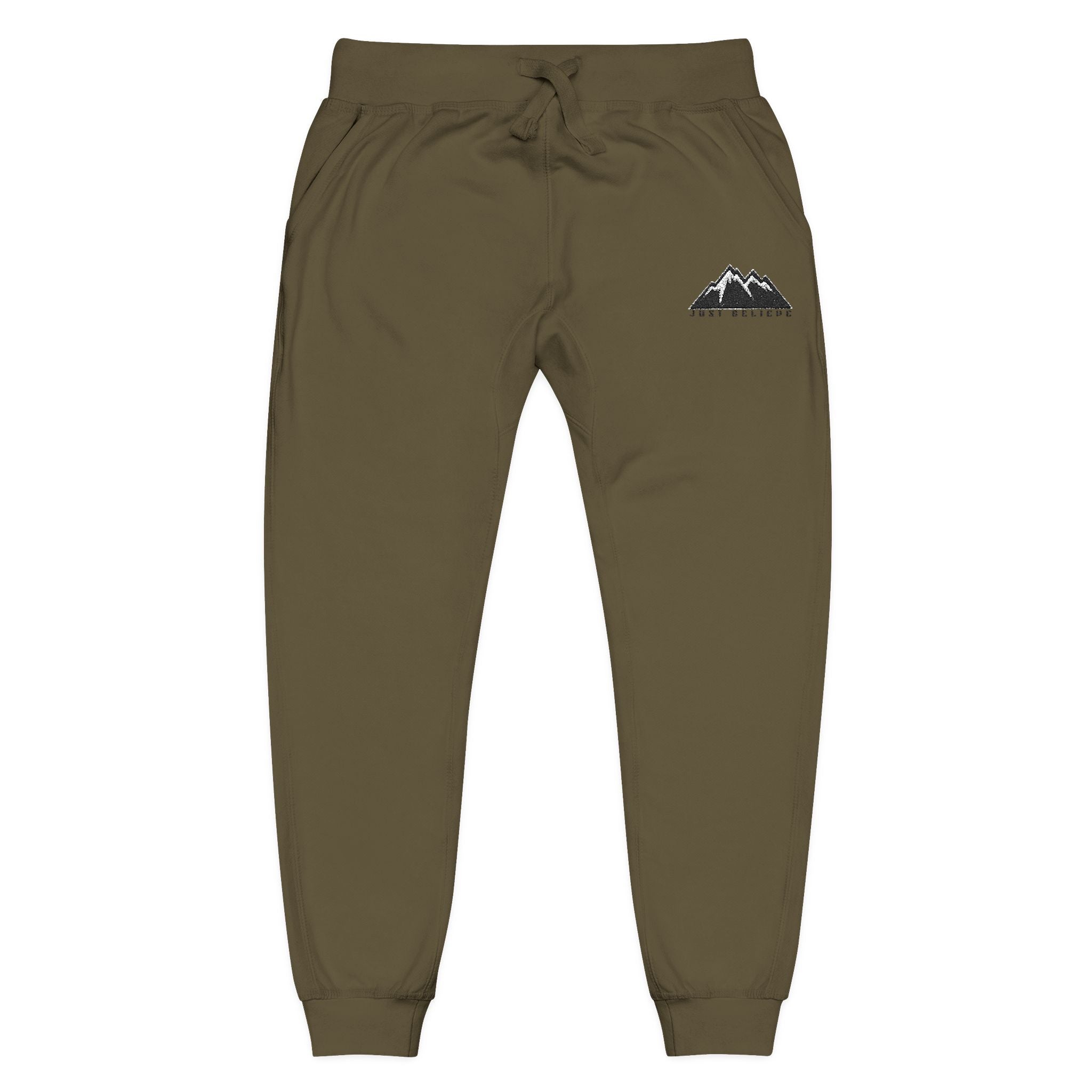 Just Believe Fleece Sweatpants — Cozy Pink Joggers